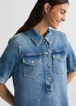Liu Jo Vestido de tejido denim-Mujer Vestidos