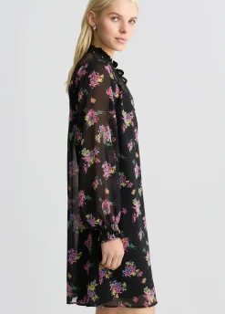 Liu Jo Vestido de tejido georgette floral-Mujer Vestidos