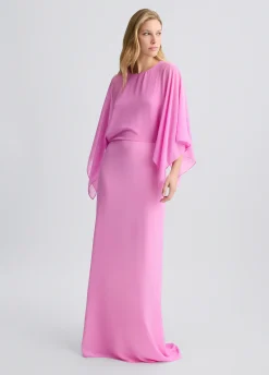 Liu Jo Vestido de tejido georgette-Mujer Ceremonia|Vestidos