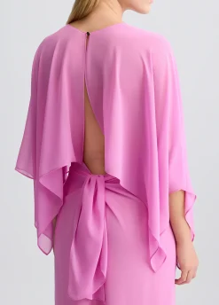Liu Jo Vestido de tejido georgette-Mujer Ceremonia|Vestidos