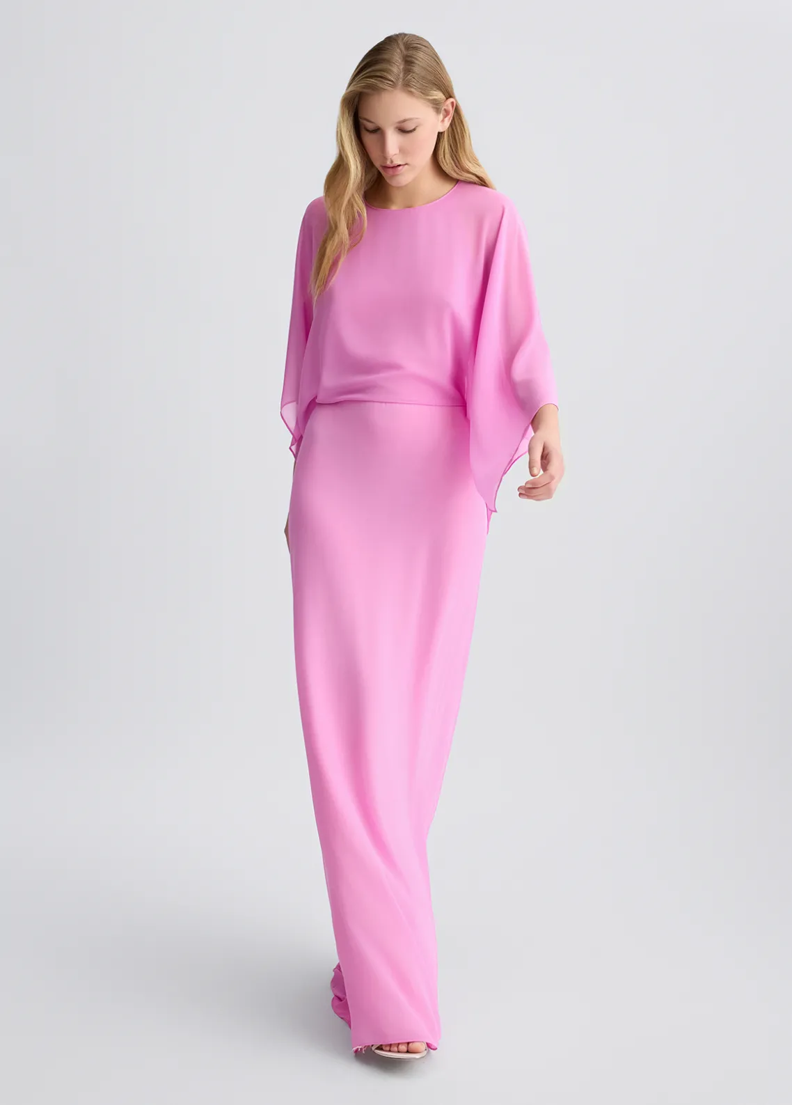Liu Jo Vestido de tejido georgette-Mujer Ceremonia|Vestidos