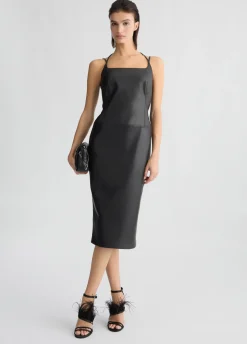 Liu Jo Vestido de tela recubierta-Mujer Vestidos