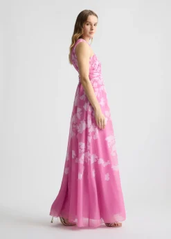 Liu Jo Vestido largo con estampado floral-Mujer Ceremonia|Vestidos