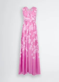 Liu Jo Vestido largo con estampado floral-Mujer Ceremonia|Vestidos