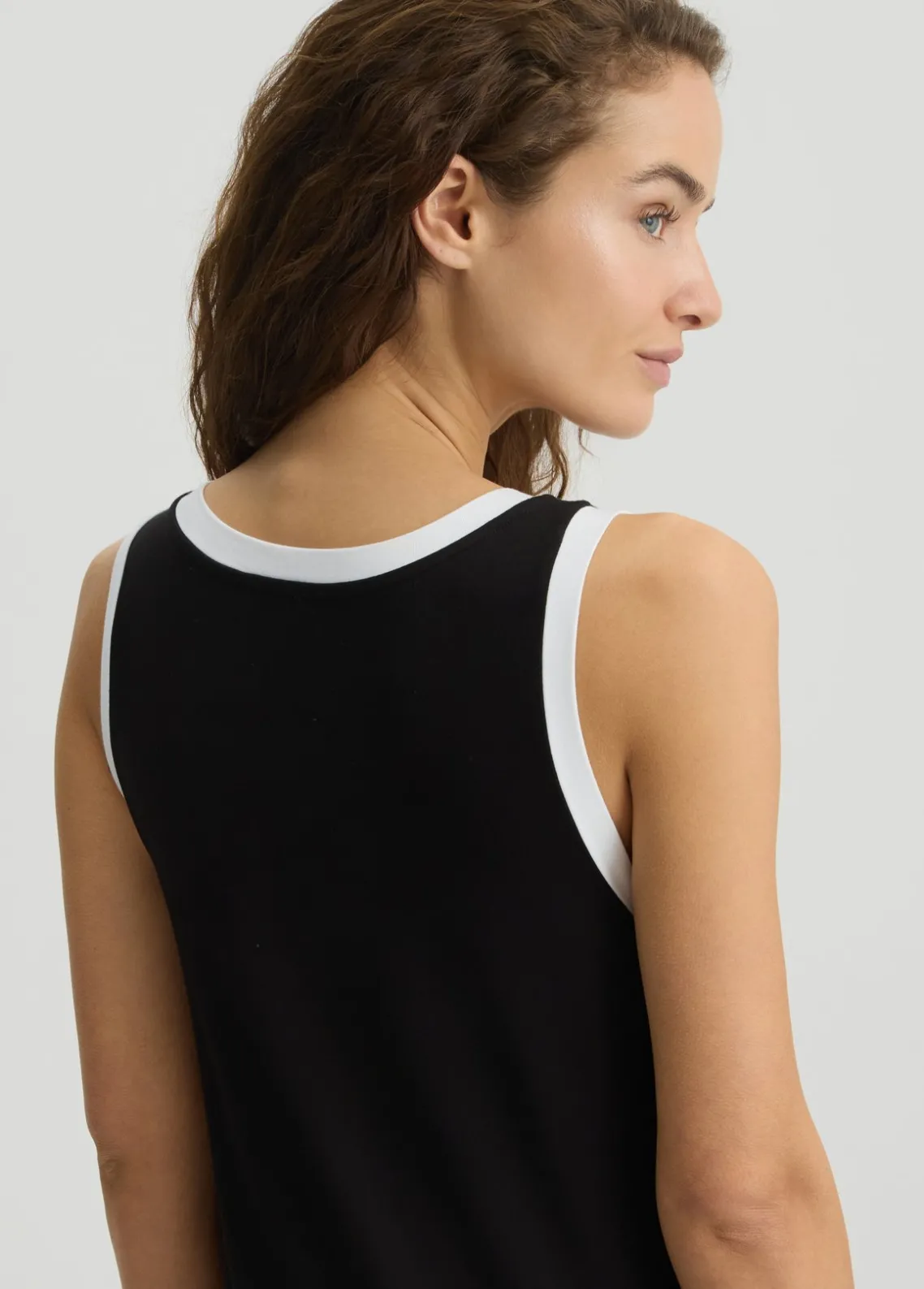 Liu Jo Vestido largo con logotipo-Mujer Moda Baño|Vestidos