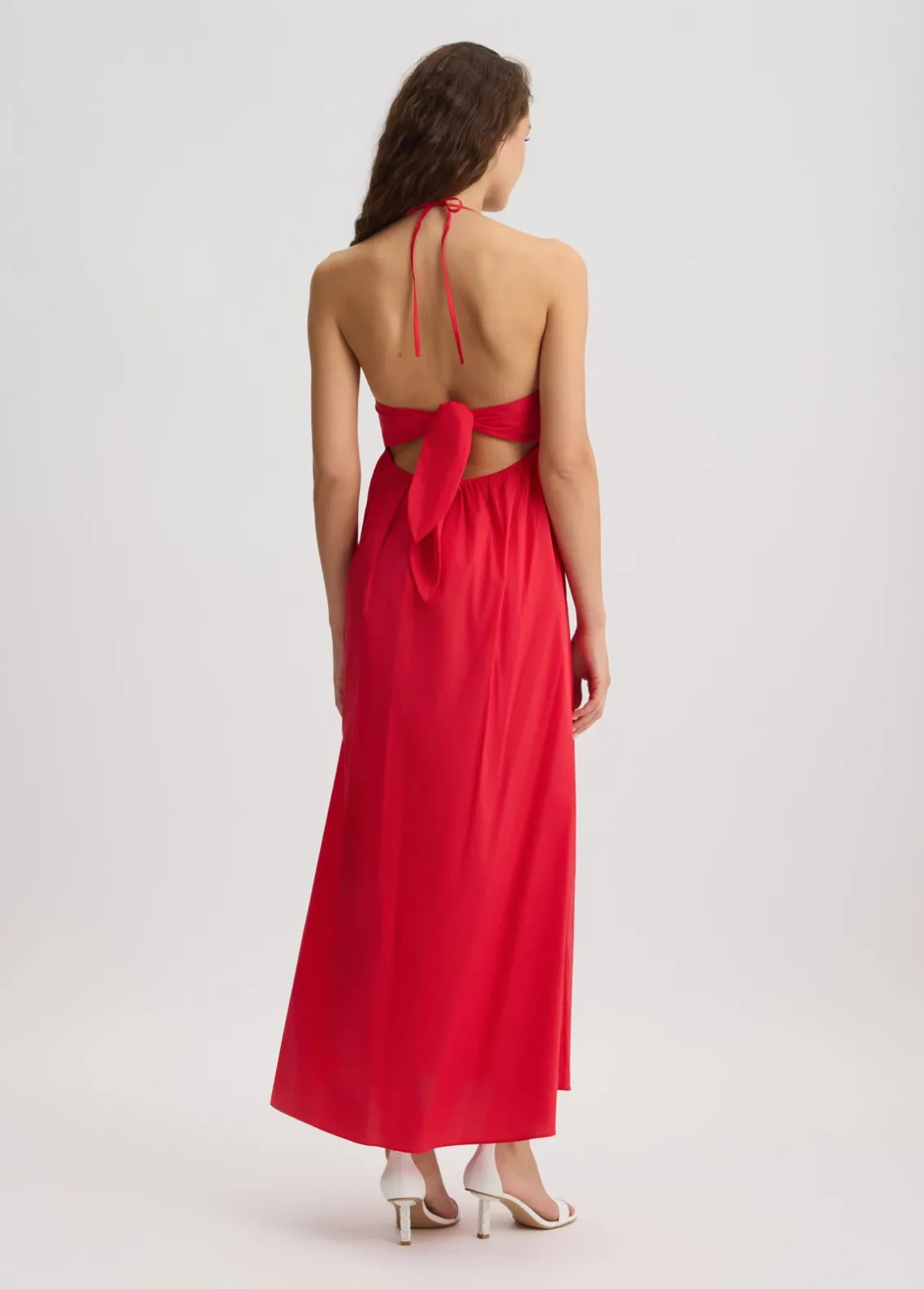 Liu Jo Vestido largo de algodón-Mujer Moda Baño|Vestidos