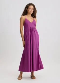 Liu Jo Vestido largo de algodón-Mujer Moda Baño|Vestidos