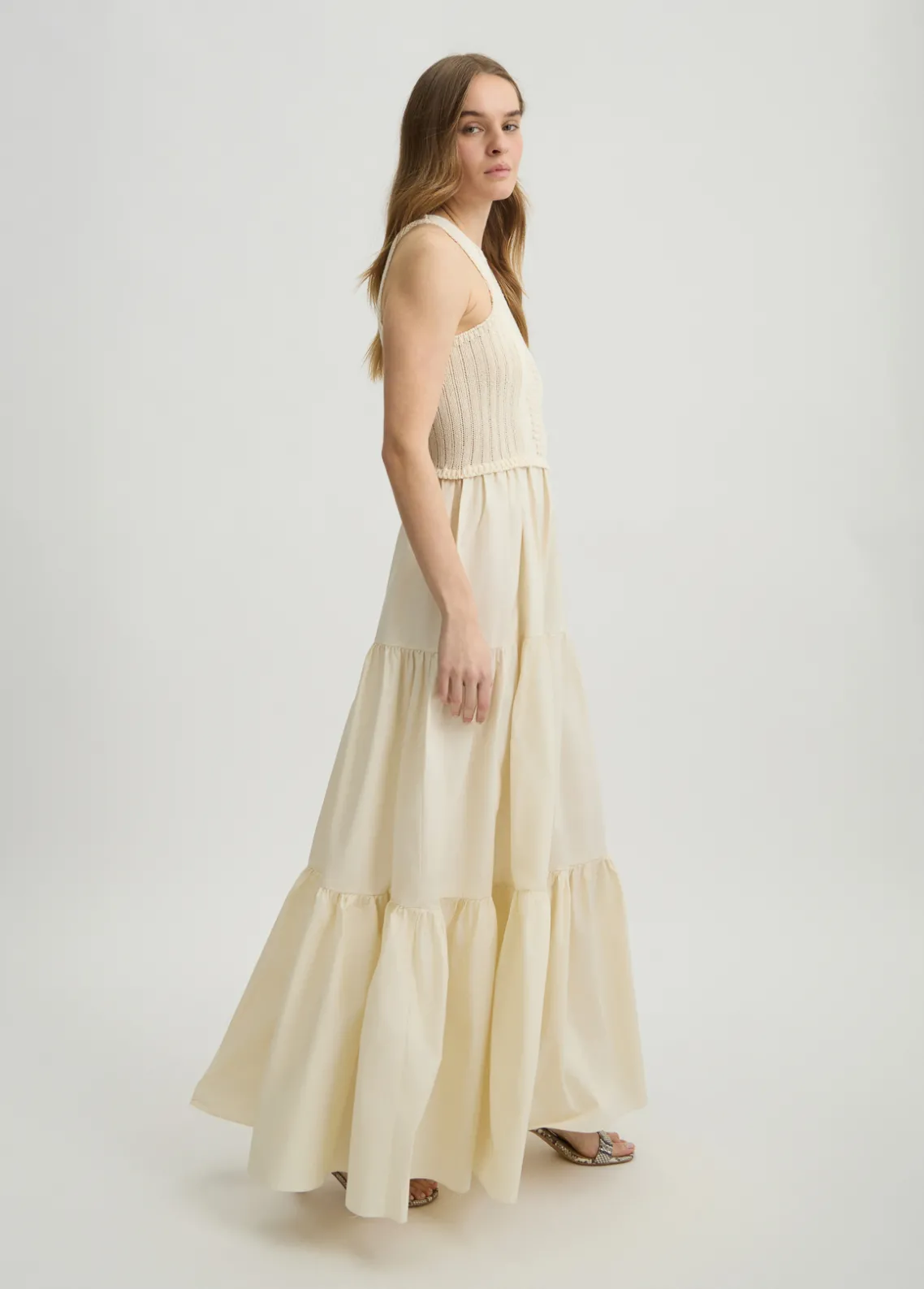 Liu Jo Vestido largo de ganchillo-Mujer Vestidos