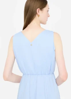 Liu Jo Vestido largo de popelina-Mujer Vestidos