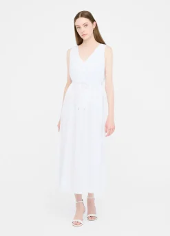 Liu Jo Vestido largo de popelina-Mujer Vestidos