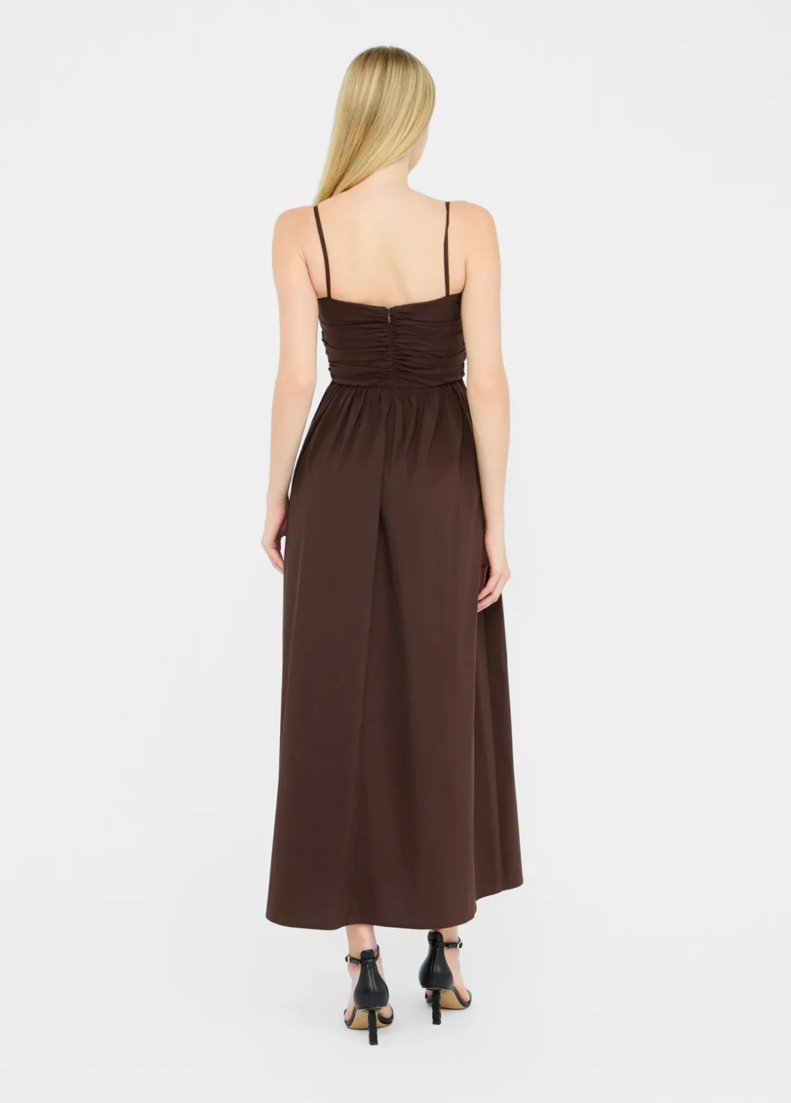 Liu Jo Vestido largo de popelina-Mujer Vestidos