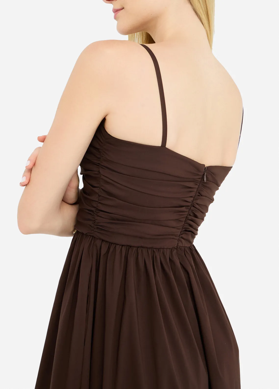 Liu Jo Vestido largo de popelina-Mujer Vestidos