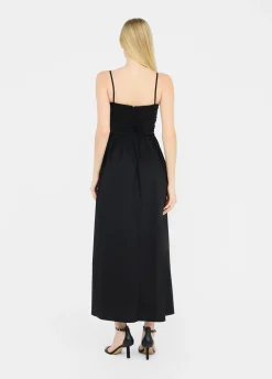 Liu Jo Vestido largo de popelina-Mujer Vestidos