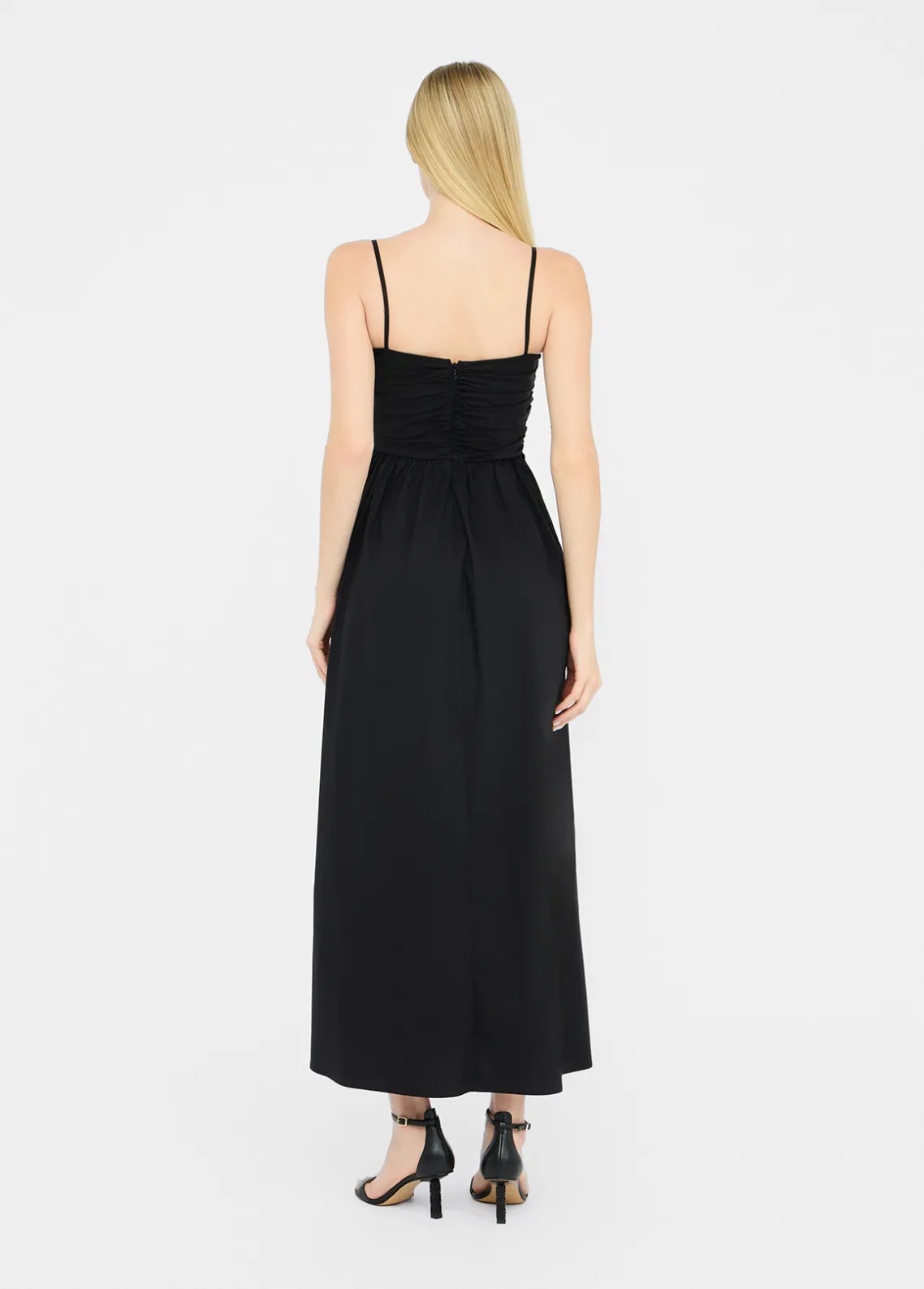 Liu Jo Vestido largo de popelina-Mujer Vestidos