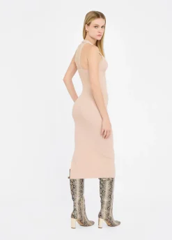 Liu Jo Vestido largo de punto-Mujer Cárdigans Y Jerséis|Vestidos
