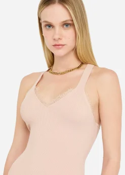 Liu Jo Vestido largo de punto-Mujer Cárdigans Y Jerséis|Vestidos