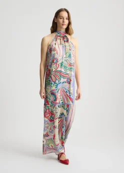 Liu Jo Vestido largo de raso-Mujer Vestidos
