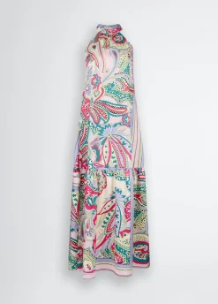 Liu Jo Vestido largo de raso-Mujer Vestidos