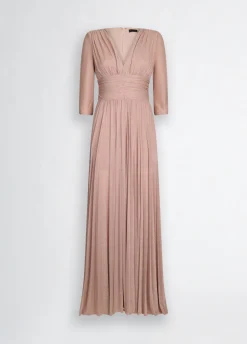 Liu Jo Vestido largo plisado-Mujer Ceremonia|Vestidos