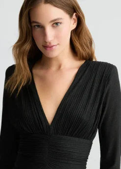 Liu Jo Vestido largo plisado-Mujer Ceremonia|Vestidos