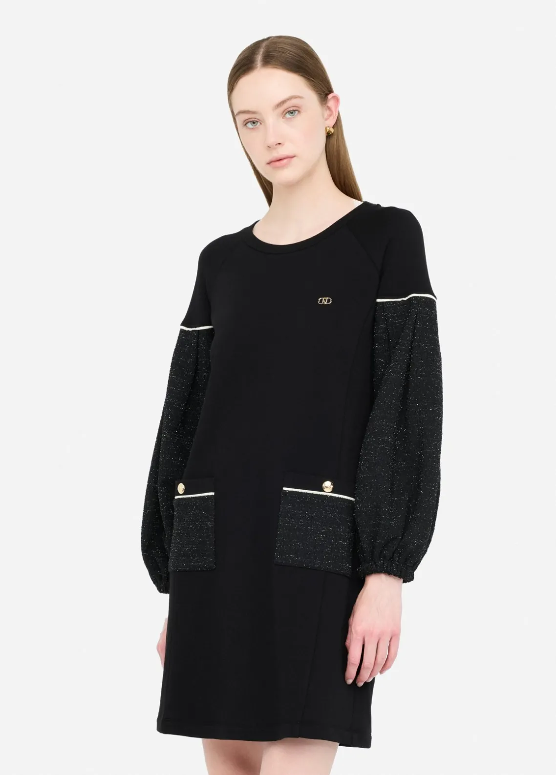 Liu Jo Vestido Better de felpa-Mujer Ropa Deportiva|Vestidos