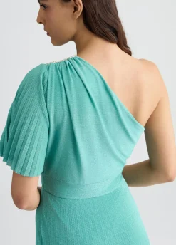 Liu Jo Vestido plisado de un solo hombro-Mujer Ceremonia|Vestidos