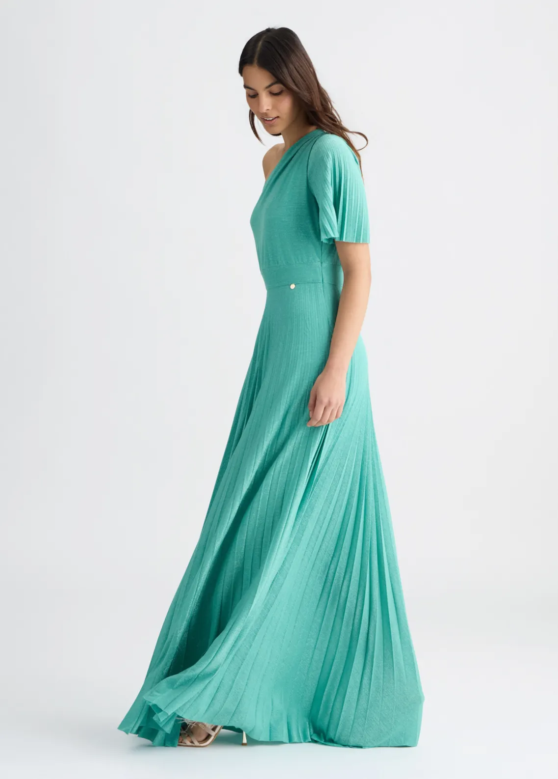 Liu Jo Vestido plisado de un solo hombro-Mujer Ceremonia|Vestidos