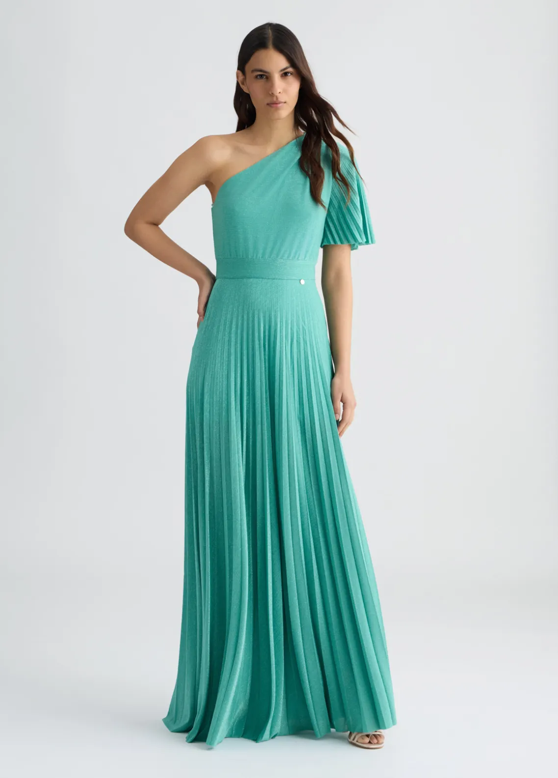 Liu Jo Vestido plisado de un solo hombro-Mujer Ceremonia|Vestidos