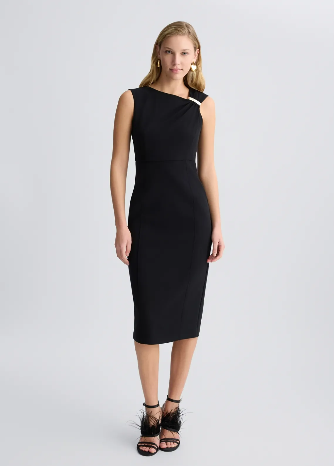 Liu Jo Vestido tubo de crepé-Mujer Ceremonia|Vestidos