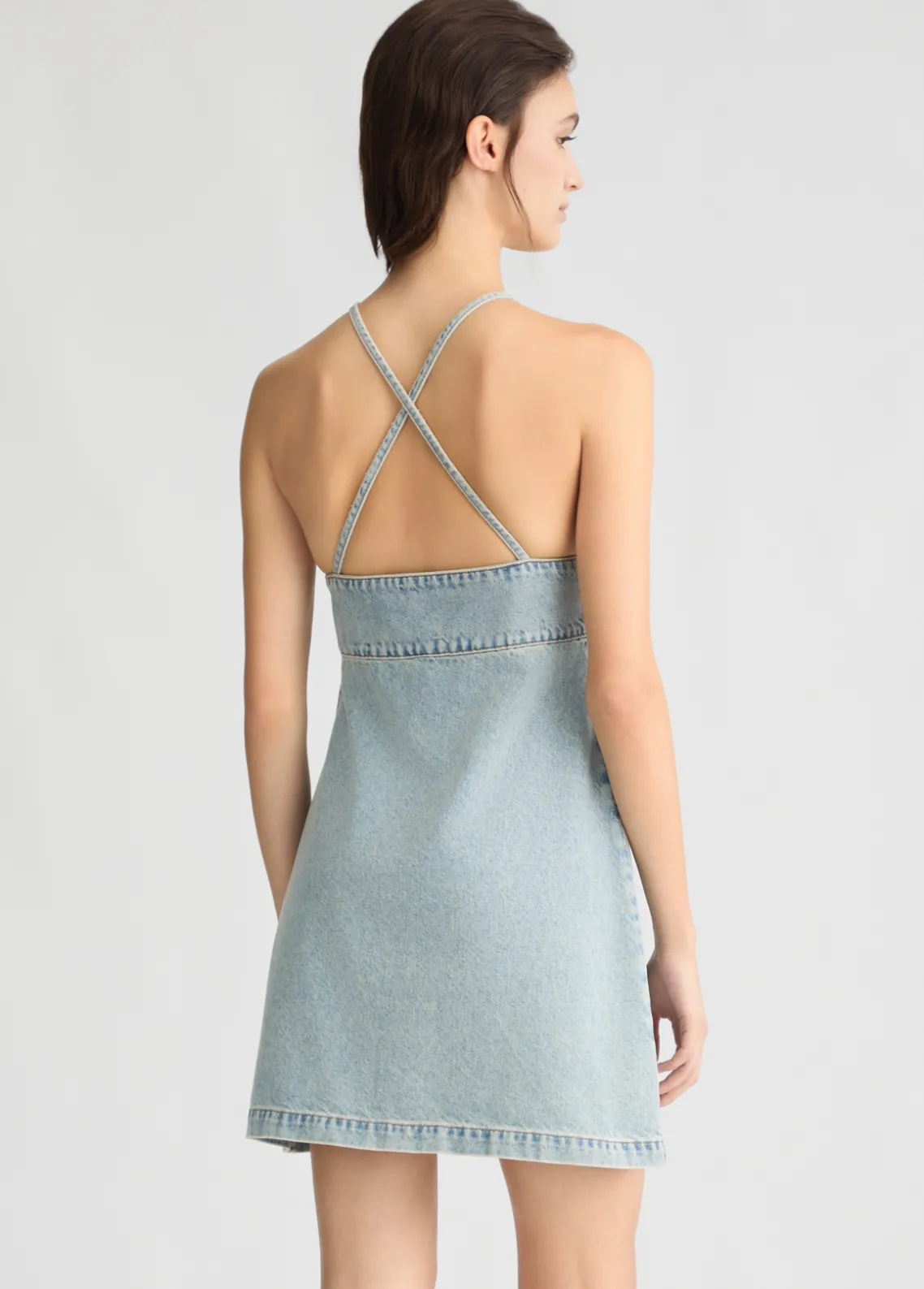 Liu Jo Vestido vaquero corto-Mujer Vestidos