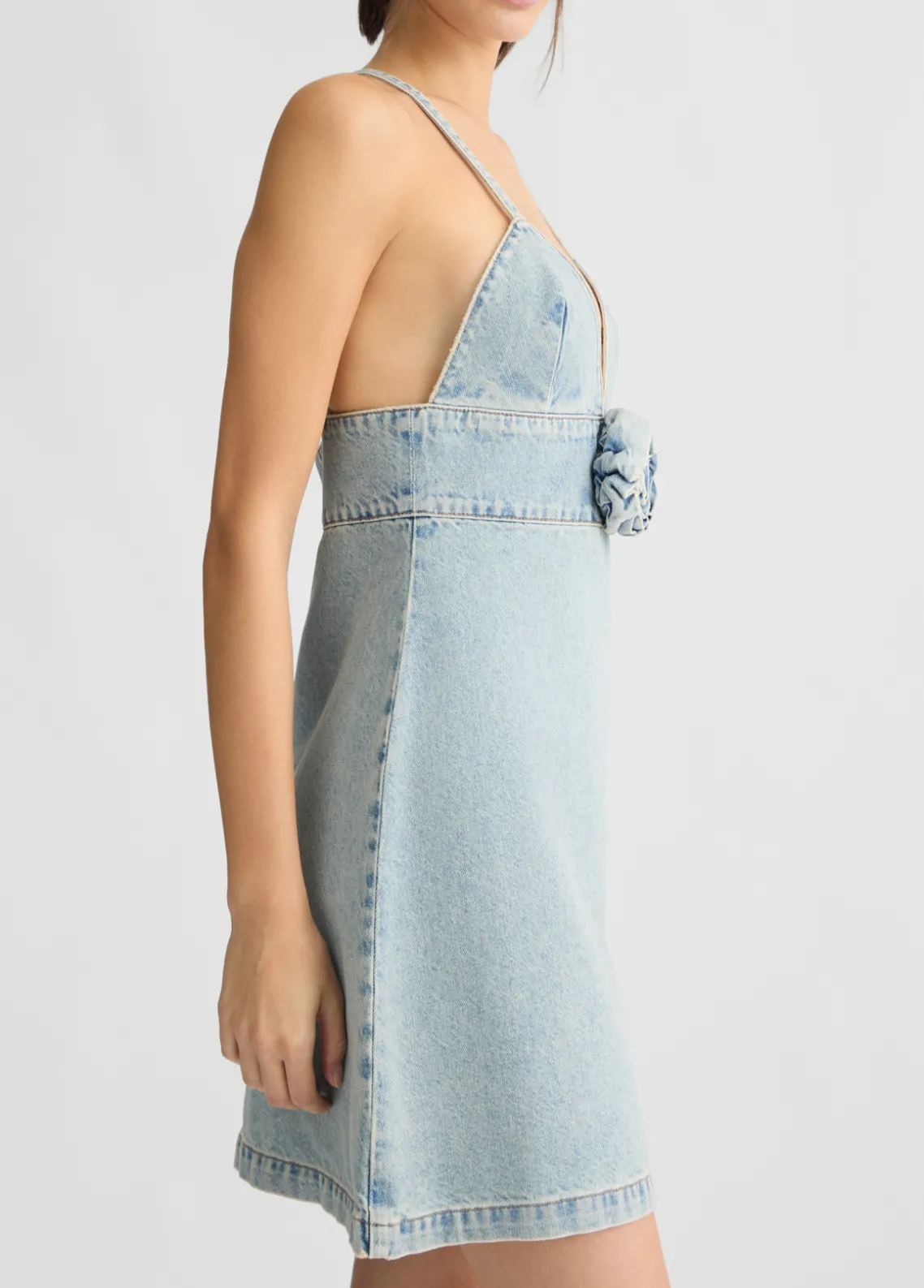 Liu Jo Vestido vaquero corto-Mujer Vestidos