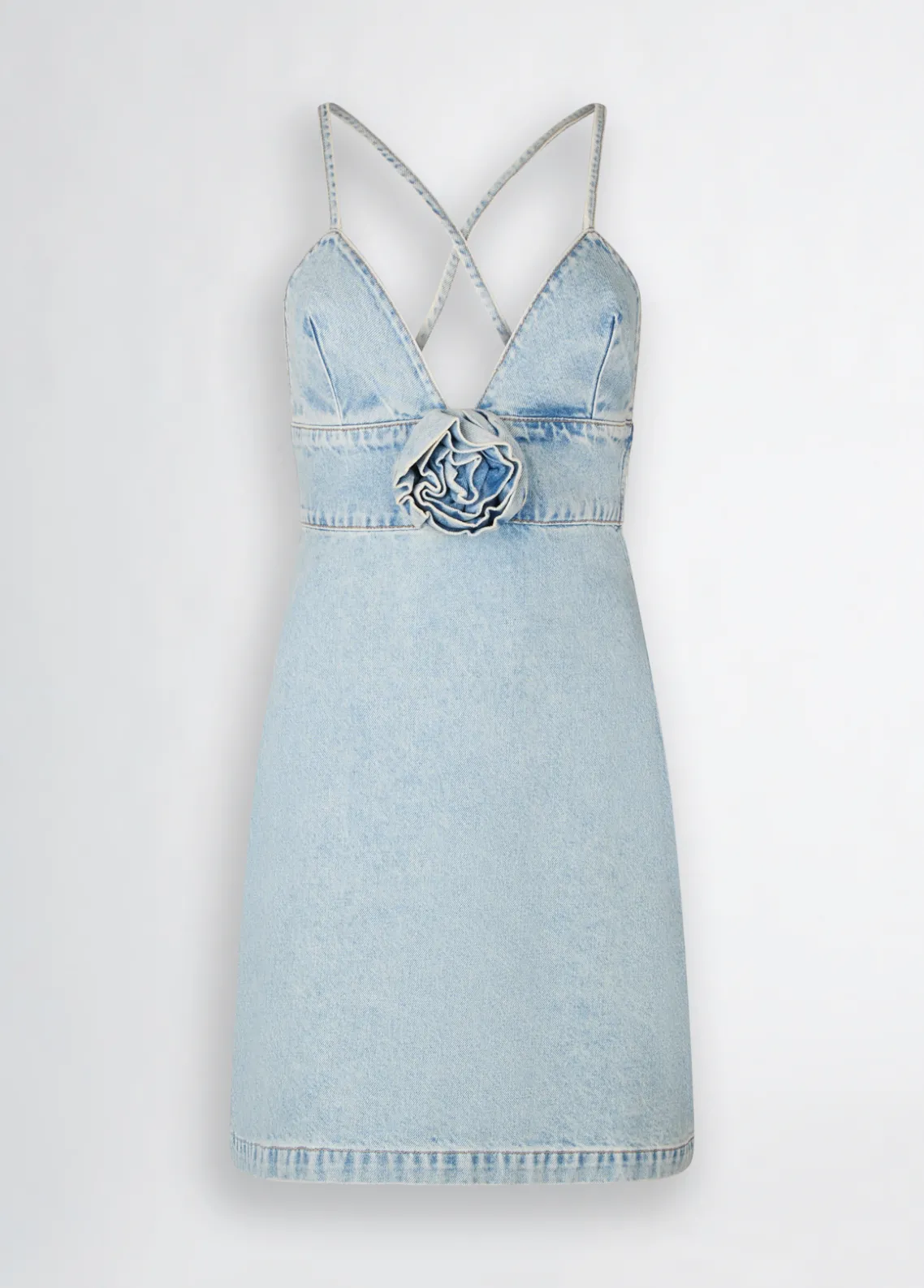 Liu Jo Vestido vaquero corto-Mujer Vestidos