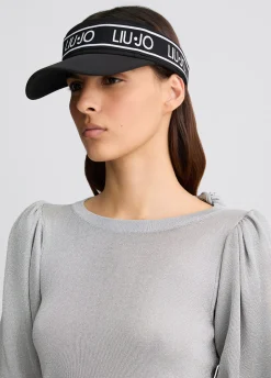 Liu Jo Visera de playa con logotipo-Mujer Gorros|Moda Baño