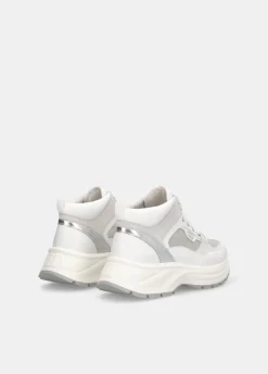 Liu Jo Zapatillas altas de brillos y malla-Mujer Sneakers
