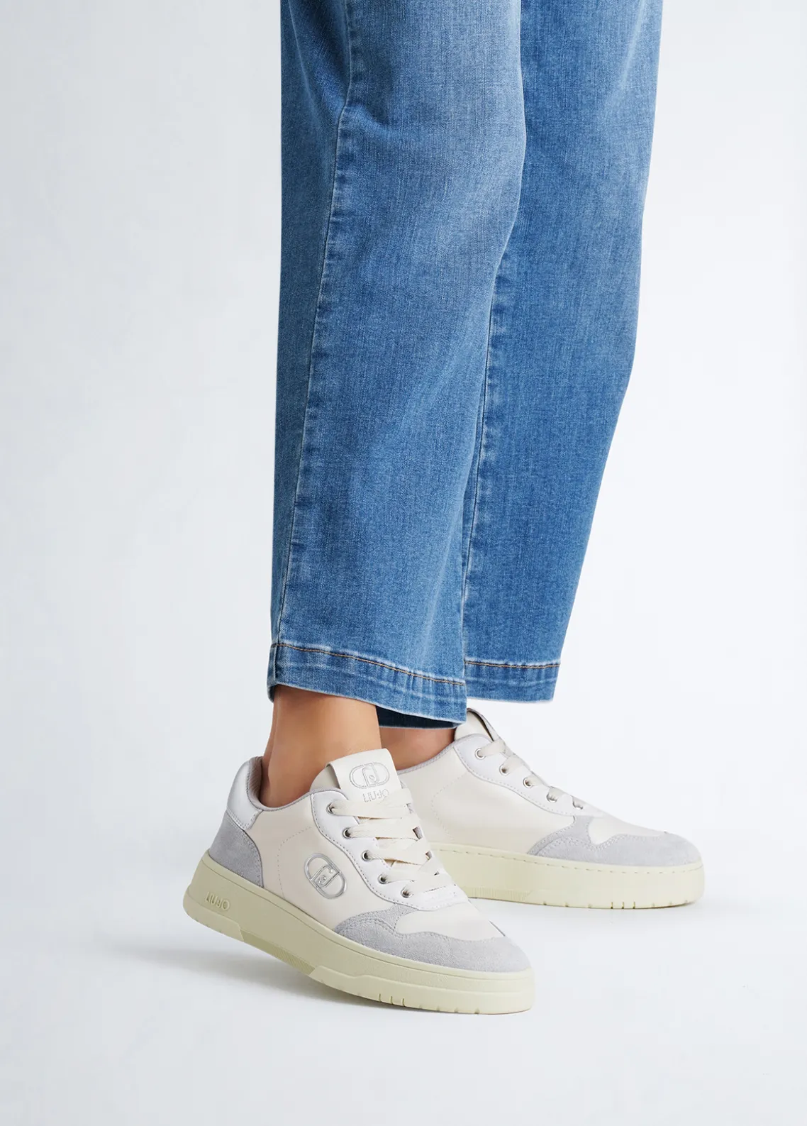 Liu Jo Zapatillas bicolor de ante-Mujer Sneakers