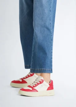 Liu Jo Zapatillas bicolor de piel-Mujer Sneakers