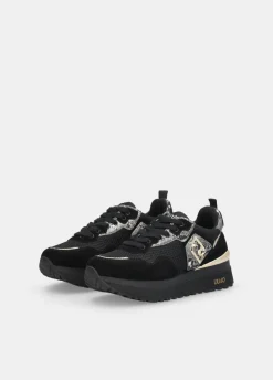 Liu Jo Zapatillas con detalles de piel de serpiente y plataforma-Mujer Sneakers
