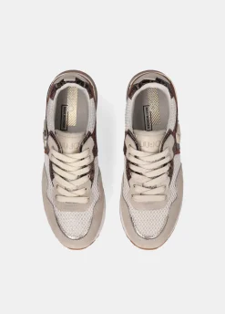 Liu Jo Zapatillas con detalles de piel de serpiente y plataforma-Mujer Sneakers