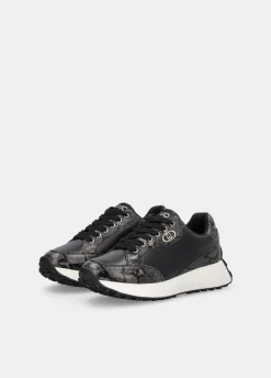 Liu Jo Zapatillas con estampado de piel de serpiente-Mujer Sneakers