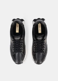 Liu Jo Zapatillas con estampado de piel de serpiente-Mujer Sneakers