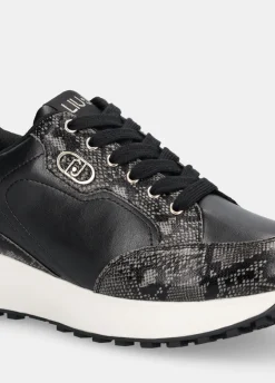 Liu Jo Zapatillas con estampado de piel de serpiente-Mujer Sneakers