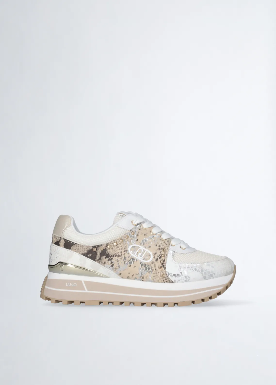 Liu Jo Zapatillas con estampado de piel de serpiente-Mujer Sneakers