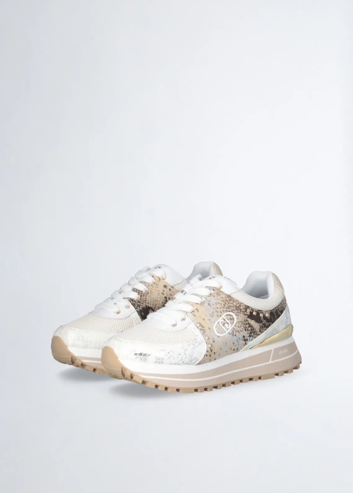 Liu Jo Zapatillas con estampado de piel de serpiente-Mujer Sneakers