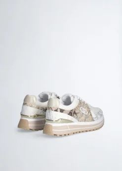 Liu Jo Zapatillas con estampado de piel de serpiente-Mujer Sneakers