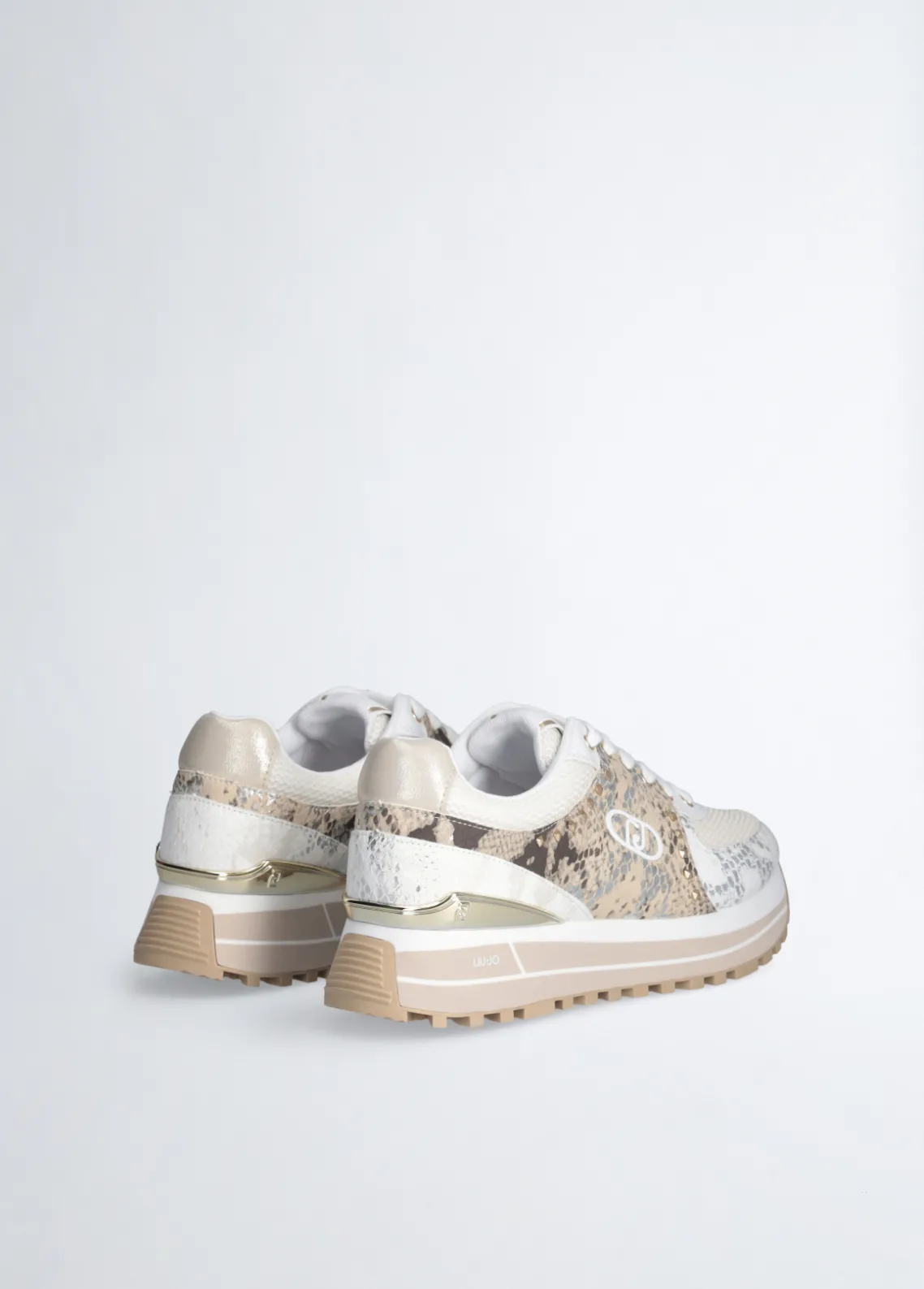 Liu Jo Zapatillas con estampado de piel de serpiente-Mujer Sneakers