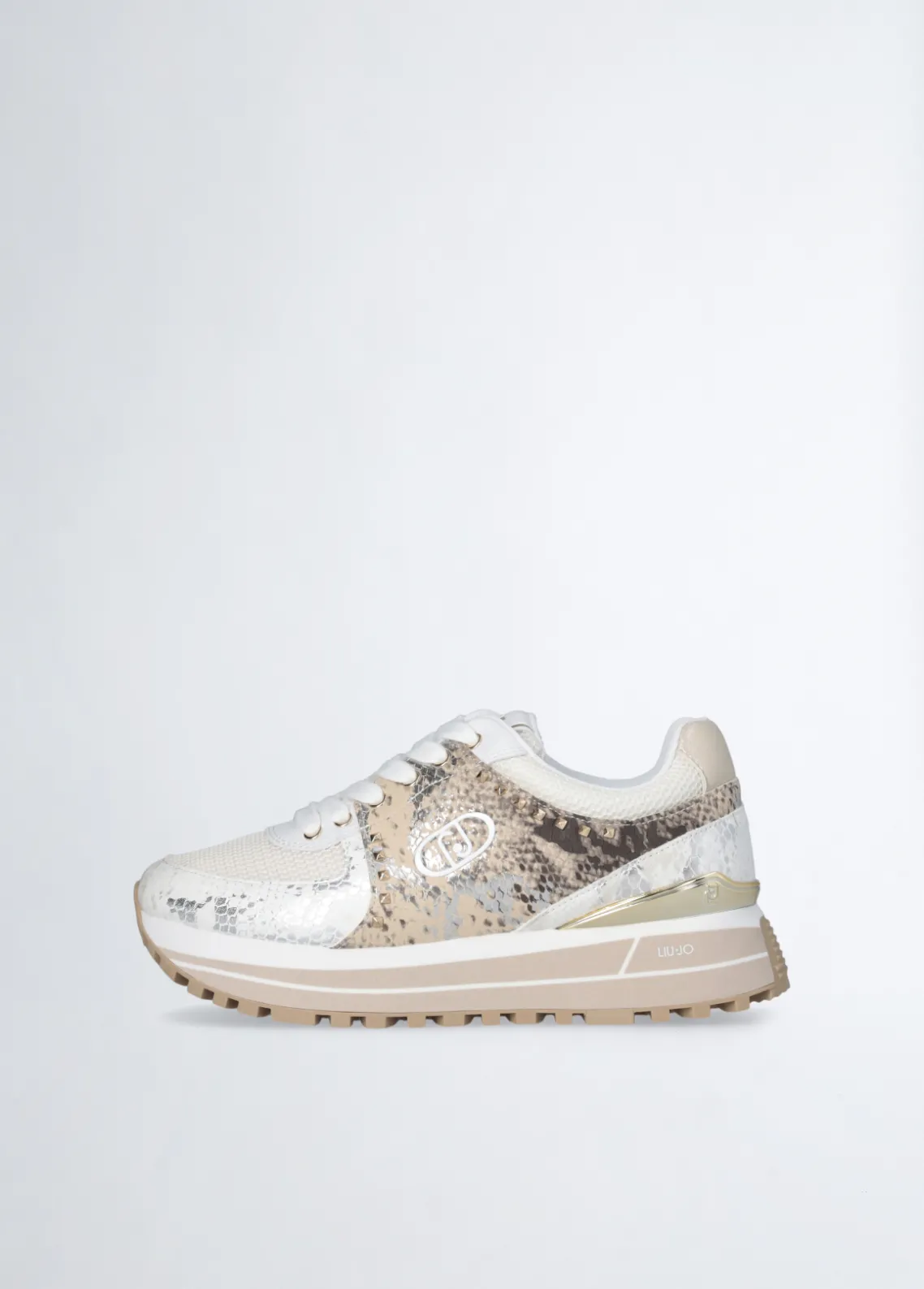 Liu Jo Zapatillas con estampado de piel de serpiente-Mujer Sneakers