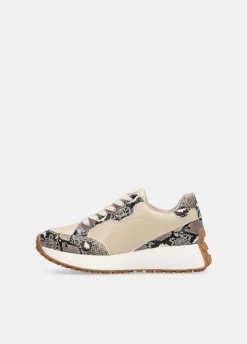 Liu Jo Zapatillas con estampado de piel de serpiente-Mujer Sneakers