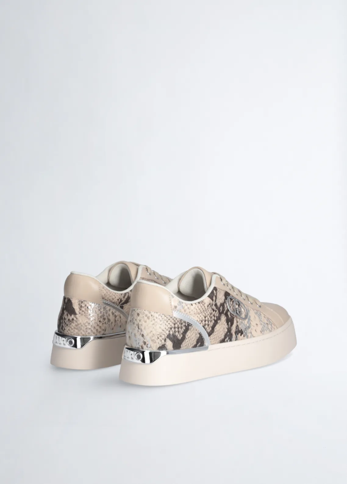 Liu Jo Zapatillas con estampado de piel de serpiente-Mujer Sneakers