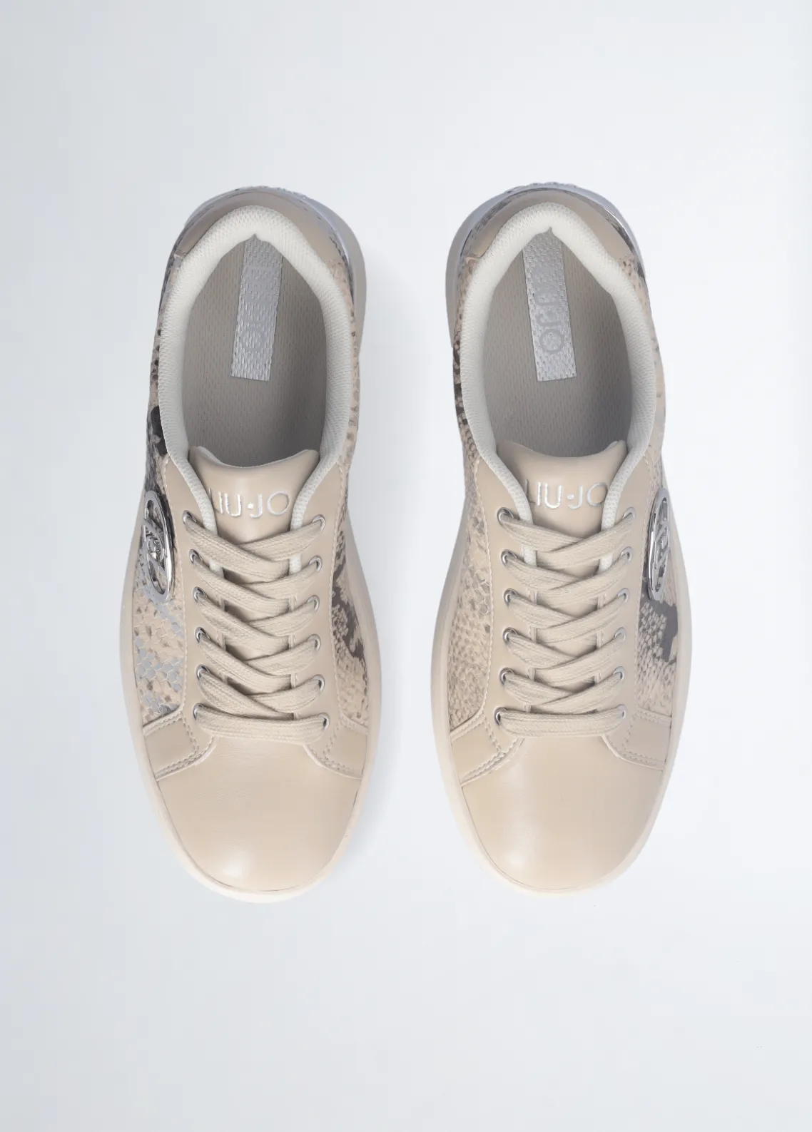 Liu Jo Zapatillas con estampado de piel de serpiente-Mujer Sneakers