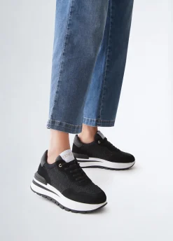 Liu Jo Zapatillas con logo de strass-Mujer Sneakers